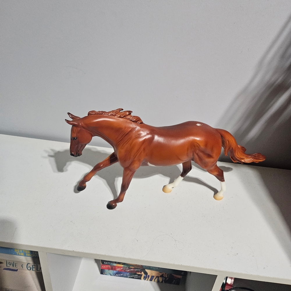 Breyer Brown Action Figure Playset
